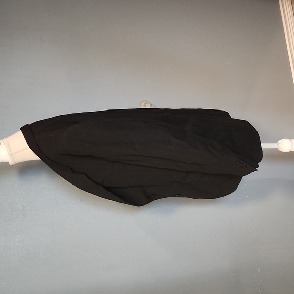 Vintage 90's Givenchy Monsieur made in USA union made black pinstripe suitbla… - Picture 3 of 8